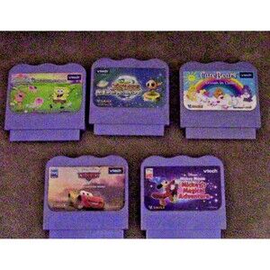 VTech  V.Smile Motion 5 Purple Games UNTESTED